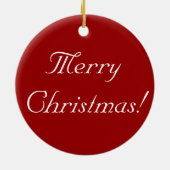 イエス季節の理由 セラミックオーナメント (裏面)