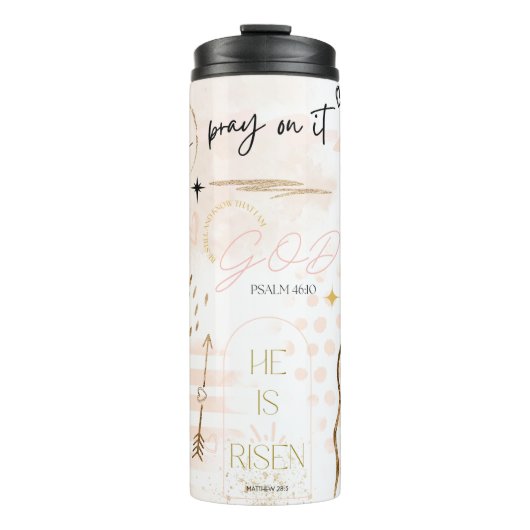 イエス宗教信仰神聖書聖書祈りの言葉 タンブラー (正面)