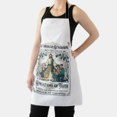 イエス家系図Tシャツ信仰ベースデザイン エプロン (インサイチュ)