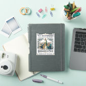 イエス家系図Tシャツ信仰ベースデザイン シール (iPadカバー)