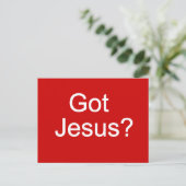 イエス得様?ポストカード ポストカード (スタンド正面)