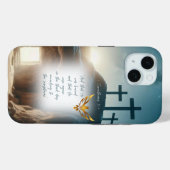 イエス復活のインスピレーション ゴールドダブ バイブル Case-Mate iPhoneケース (裏面 (横))