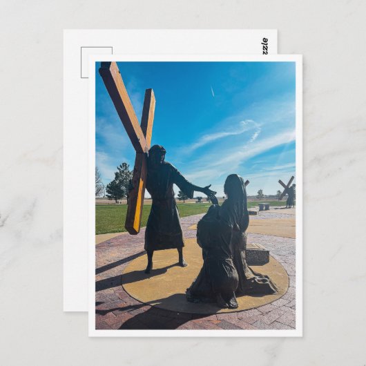 イエス心地よいエルサレムの女たち ポストカード (正面/裏面)