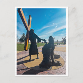 イエス心地よいエルサレムの女たち ポストカード