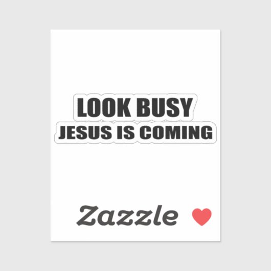 イエス忙し様の来ように シール (シート)