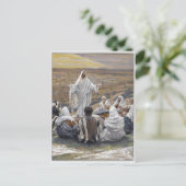 イエス感動的バイブル信仰は愛を願う ポストカード (スタンド正面)