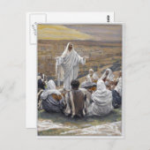 イエス感動的バイブル信仰は愛を願う ポストカード (正面/裏面)