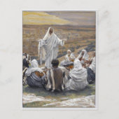 イエス感動的バイブル信仰は愛を願う ポストカード (正面)