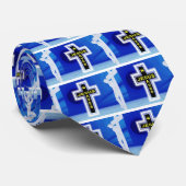 イエス救の磔写真 ネクタイ (ロール)