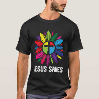 イエス救イエスがチの信じ贈り物に愛する Tシャツ