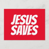イエス救クリスチャン葉書 ポストカード (正面)