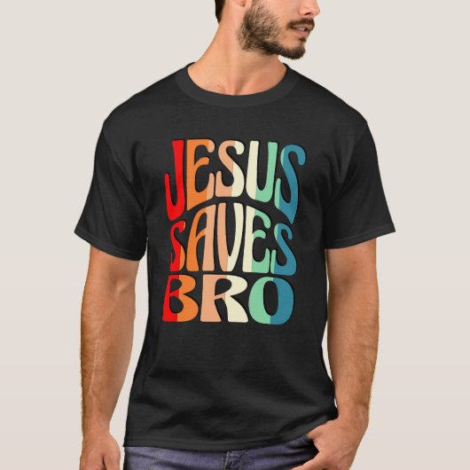イエス救ブロヴィンテージ Tシャツ (正面)