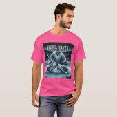 イエス救ホッケーゴールキーパー Tシャツ (正面フル)