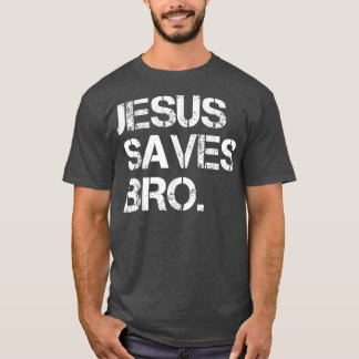 イエス救ロヴィンテージおもしろいキリスト教 Tシャツ