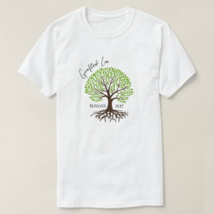 イエス救世主の生命の緑の木に接ぎ木 Tシャツ