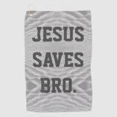 イエス救兄弟。 ゴルフタオル (正面)