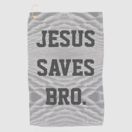 イエス救兄弟。 ゴルフタオル