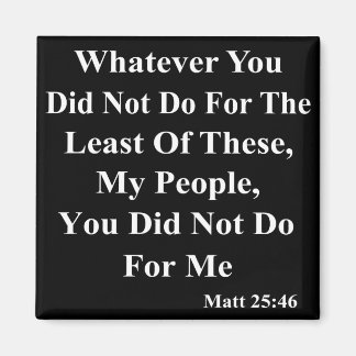 イエス救済様の恵まれない者たち マグネット