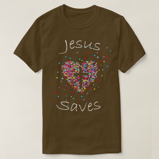 イエス救神教会キリスト聖書 Tシャツ (デザイン正面)