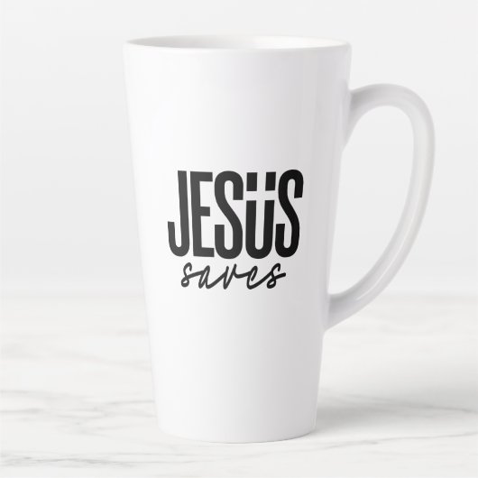 イエス救 カフェラテマグ (右)