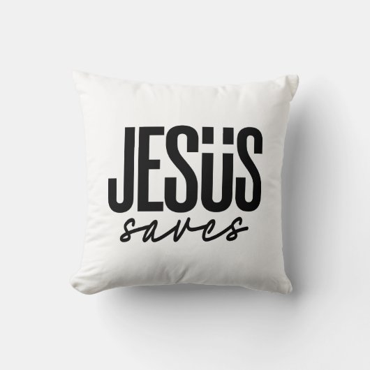 イエス救 クッション (正面)