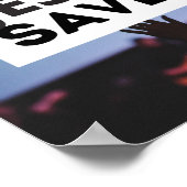 イエス救 ポスター (角)