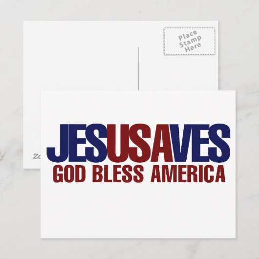 イエス救 ポストカード (正面/裏面)