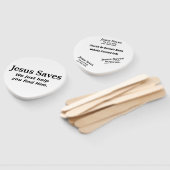 イエス救 – 彼を見救済つけるだけだ ハンドファン (組立なし)