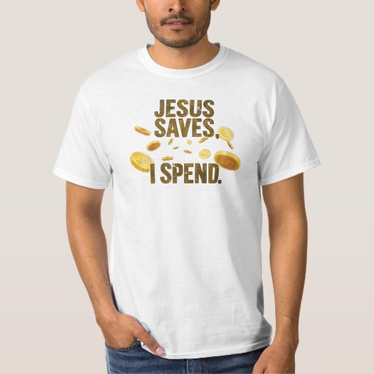 イエス救、私は過ごす Tシャツ (正面)