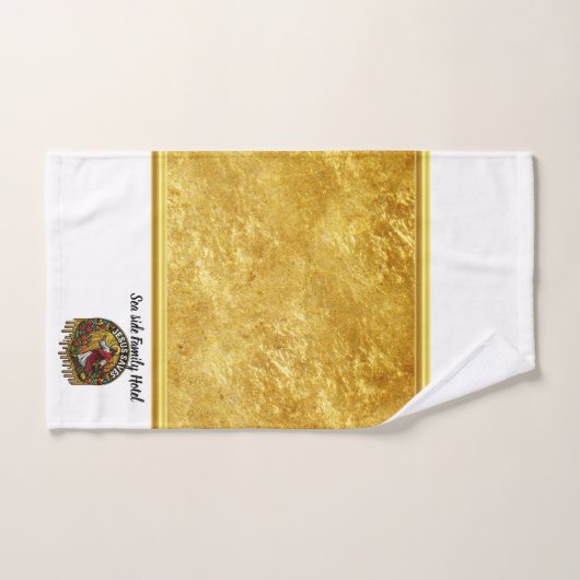 イエス救:輝く希望に満ちた神の場面 バスタオルセット (ハンドタオル)