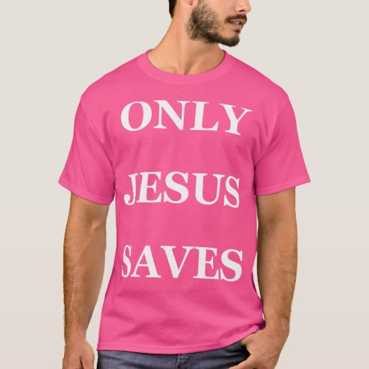 イエス救Tのみ Tシャツ (正面)