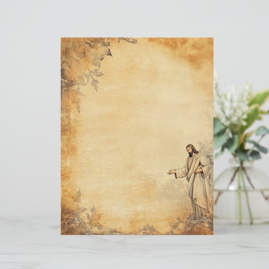 イエス教えのバイブル・ジャーナルヴィンテージの羊飼い (スタンド正面)