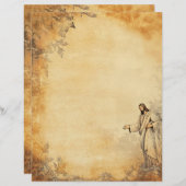 イエス教えのバイブル・ジャーナルヴィンテージの羊飼い (正面/裏面)