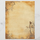 イエス教えのバイブル・ジャーナルヴィンテージの羊飼い (裏面)