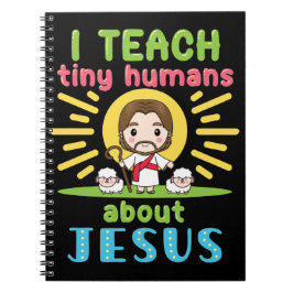 イエス教えクリスチャンについて私は小さな人間 ノートブック