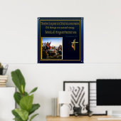 イエス教え様 ポスター (ホームオフィス)
