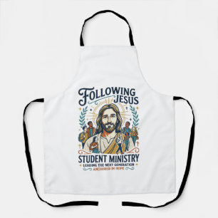 イエス教会グッズ 青少年キャンプスタイルTシャツ 信仰ベース エプロン