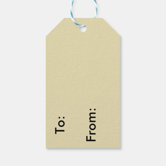 イエス最高のの贈り物 ギフトタグ (裏面)