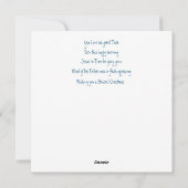 イエス来のクリスマスの休日C シーズンカード (裏面)