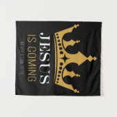 イエス来はイエスだ – 黙示録17:14キリスト教信仰 タペストリー (正面(横))