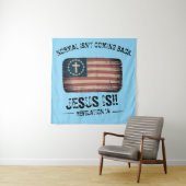 イエス来様の背中 タペストリー (インサイチュ)