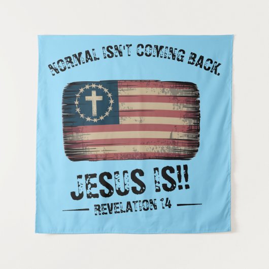 イエス来様の背中 タペストリー (正面)