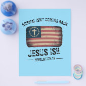 イエス来様の背中 チラシ (シングル)