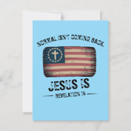 イエス来様の背中 ポストカード