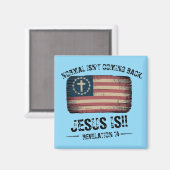 イエス来様の背中 マグネット (正面/裏面)