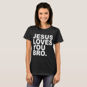 イエス様があなたを愛する仲間 – Christian Faith Tシャツ (正面フル)