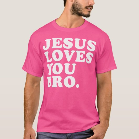 イエス様があなたを愛する仲間 – Christian Faith Tシャツ (正面)