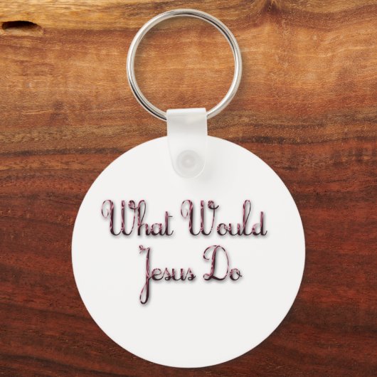 イエス様がキーチェーンをしてくれること キーホルダー (正面)