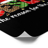 イエス様がクリスマスのお祝いの季節の理由 ポスター (角)