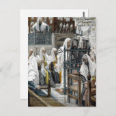 イエス様がナザレのはがきに拒否される ポストカード (正面/裏面)